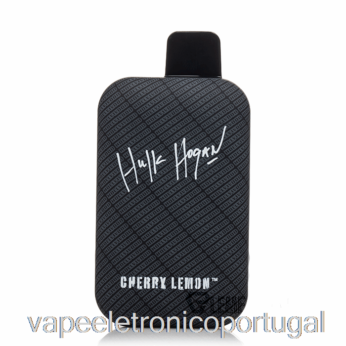 Vape Eletrônico Hulk Hogan Hollywood Hogan 8000 Descartável Cereja Limão